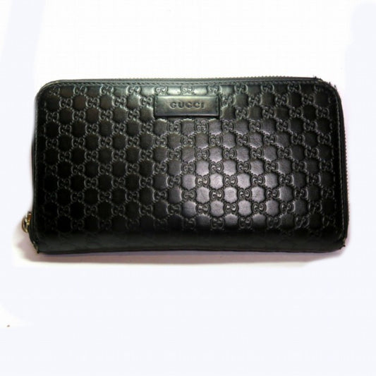Gucci Black Leather Coin Purse/Coin Case ()