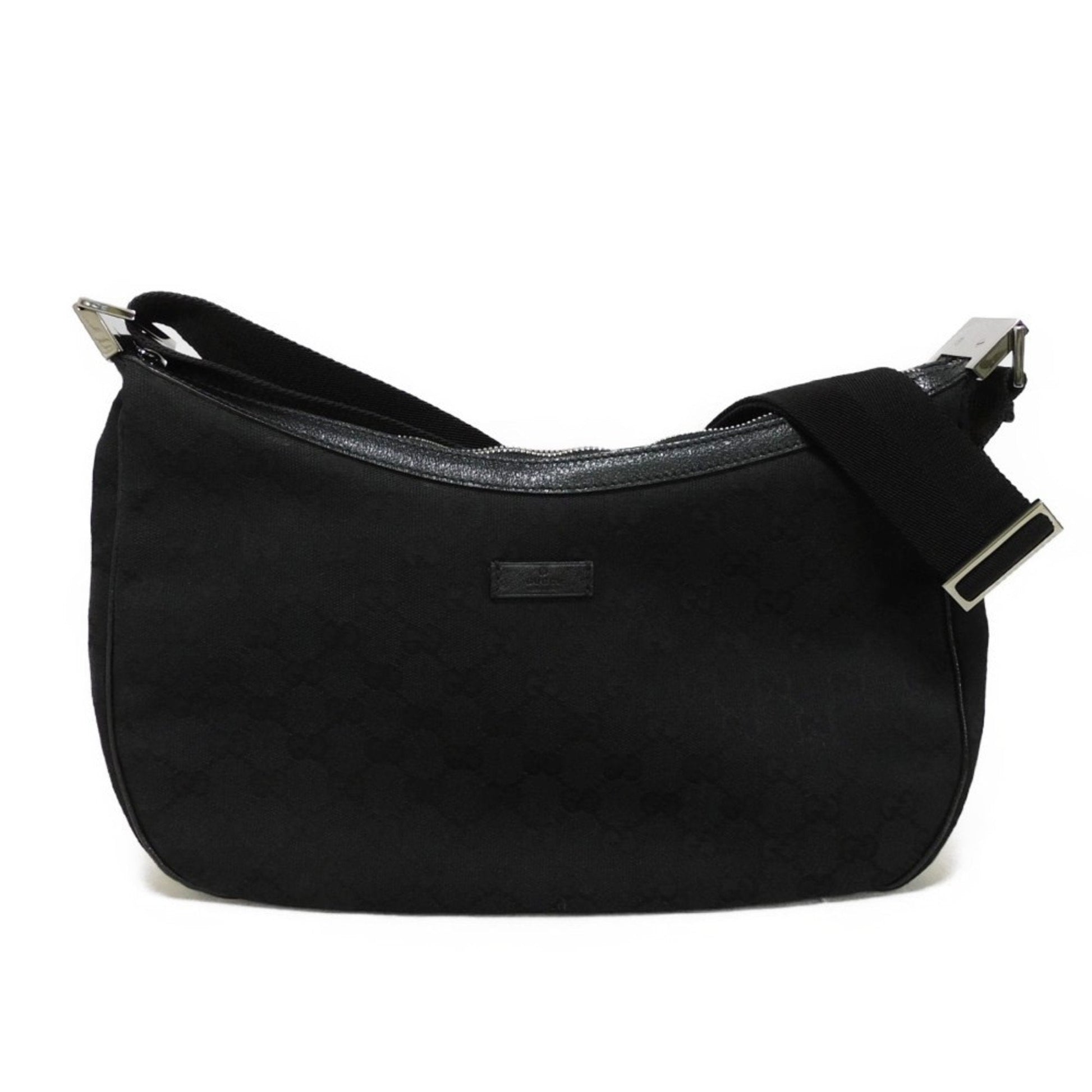 Gucci Gg Canvas Black Gg Canvas Messenger Bag Shoulder Bag ()