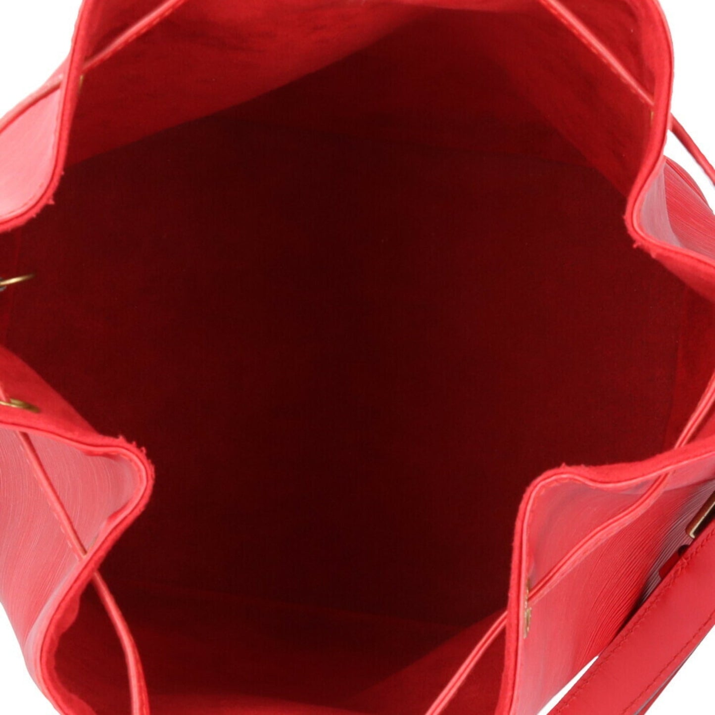 Louis Vuitton Red Color Epi Leather Shoulder Bag