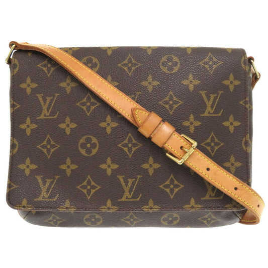 Louis Vuitton Brown Monogram Shoulder Bag ()