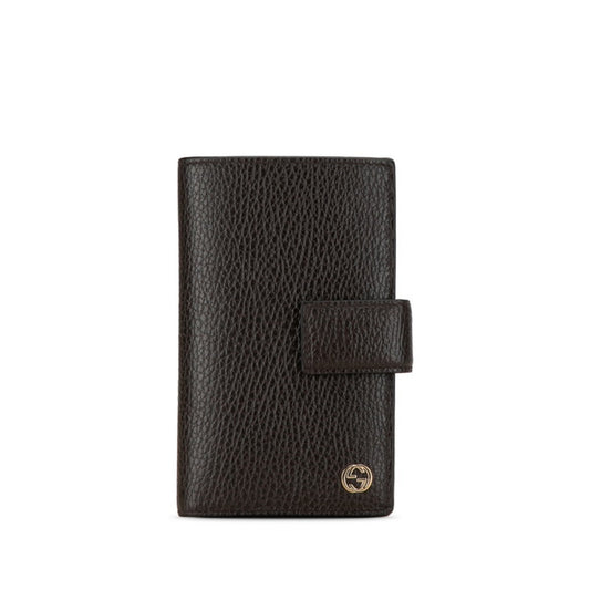 Gucci Brown Leather Wallet (Bi-Fold) ()