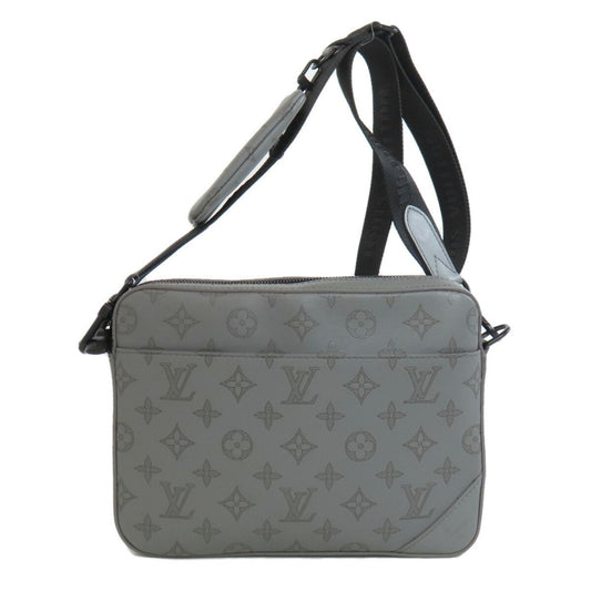 Louis Vuitton Gray Monogram Shadow Shoulder Bag ()