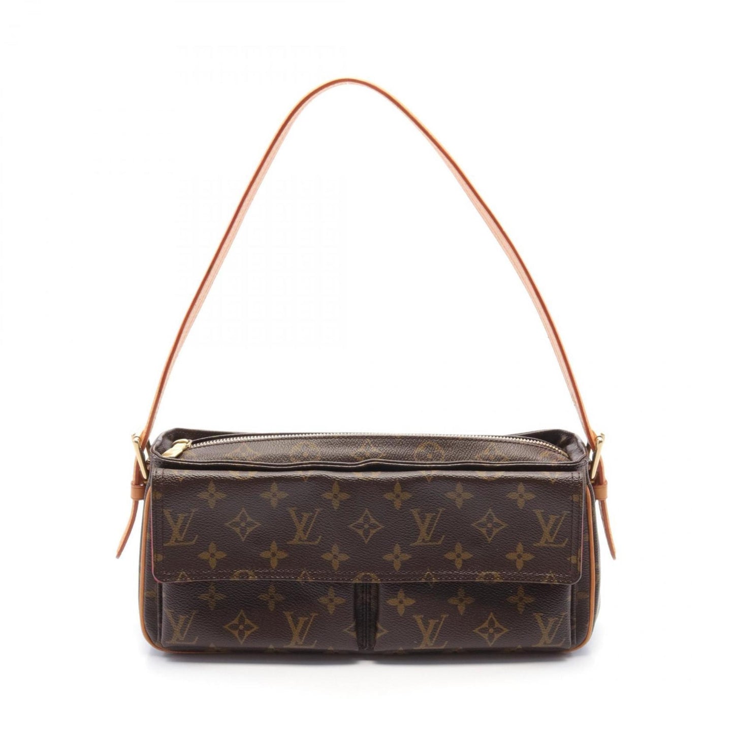 Louis Vuitton Brown Monogram Coated Canvas Shoulder Bag