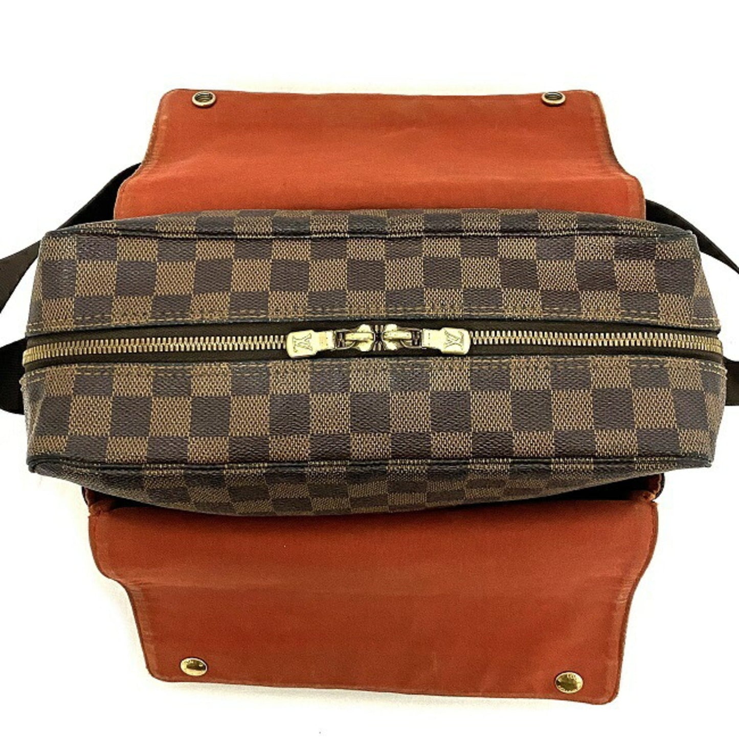 Louis Vuitton Damier Brown Damier Canvas Ebene Shoulder Bag