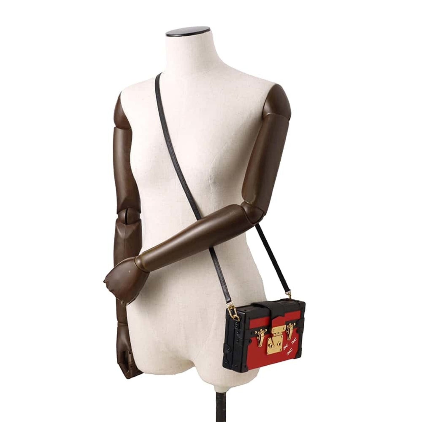 Louis Vuitton Black Coquelicots Noir Epi Leather Shoulder Bag
