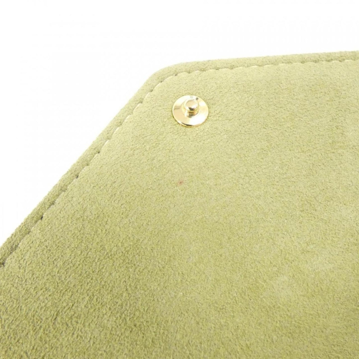 Louis Vuitton Cream Khaki Leather Pochette Shoulder Bag