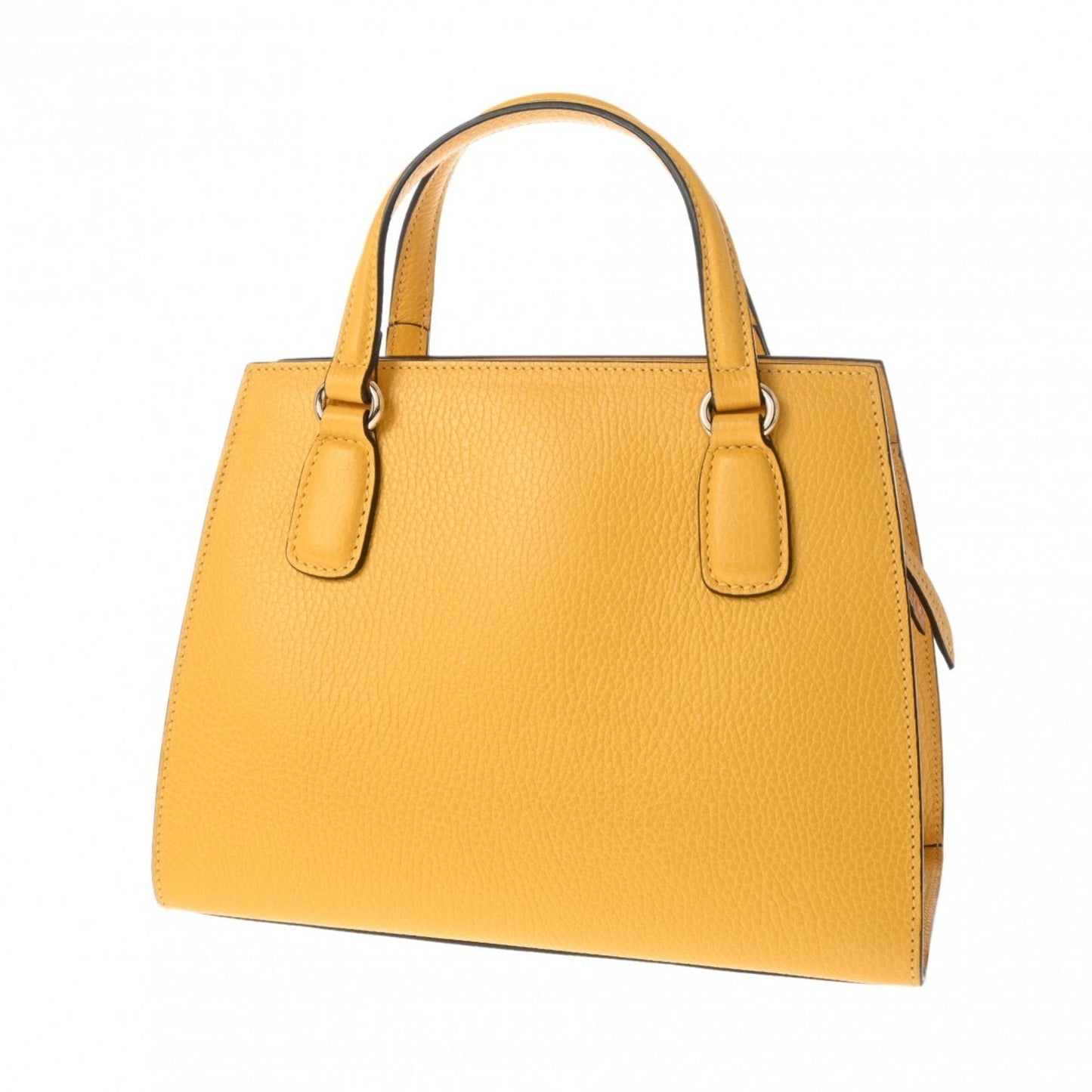 Gucci Yellow Leather Handbag