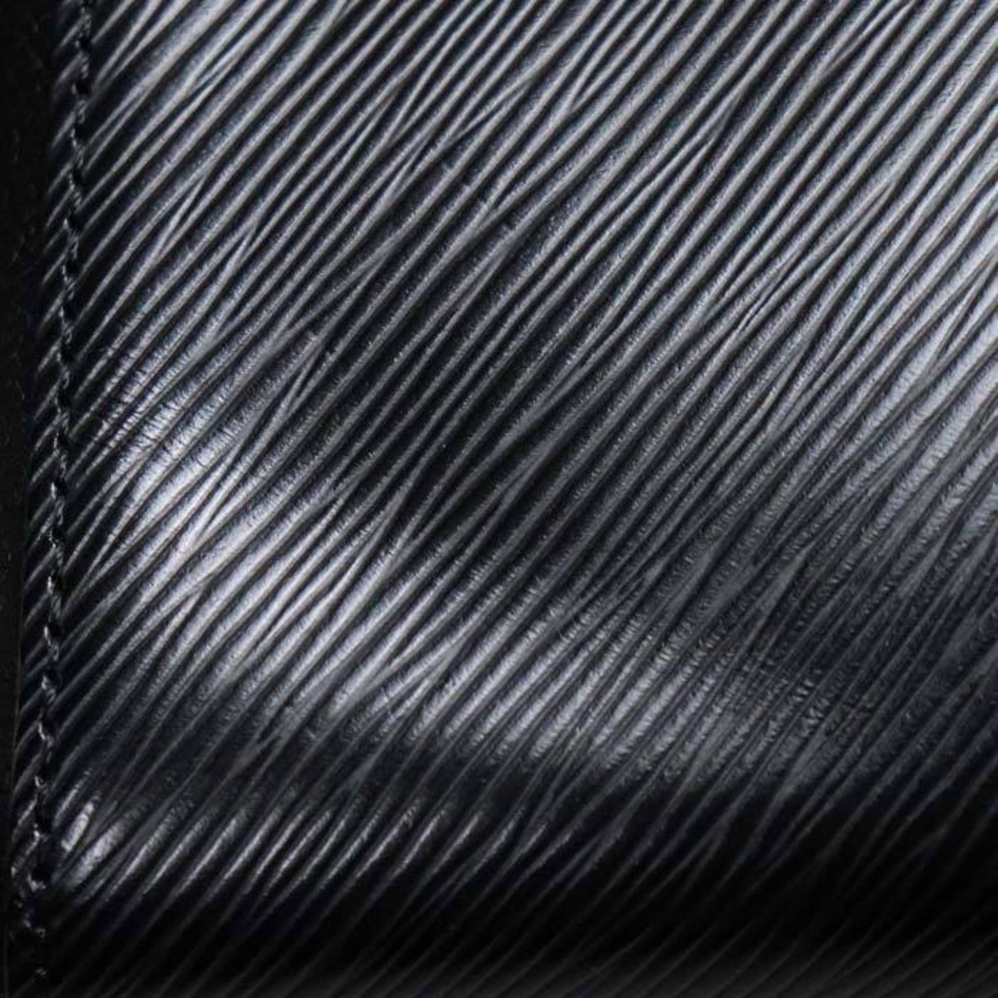 Louis Vuitton Epi Noir Epi Leather Shoulder Bag