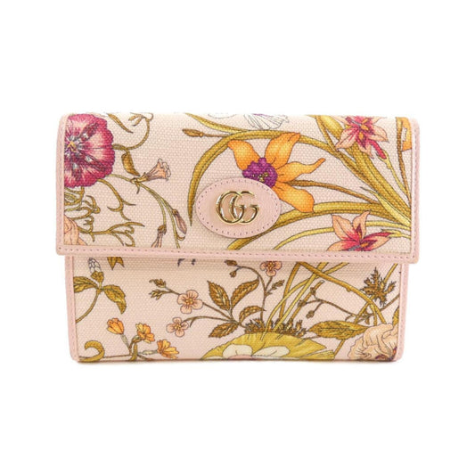 Gucci Pink Canvas Pouch ()