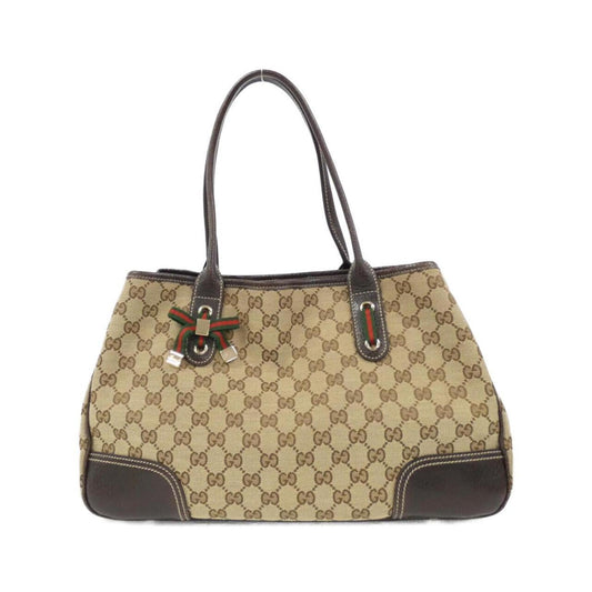 Gucci Beige Brown Gg Canvas Handbag ()