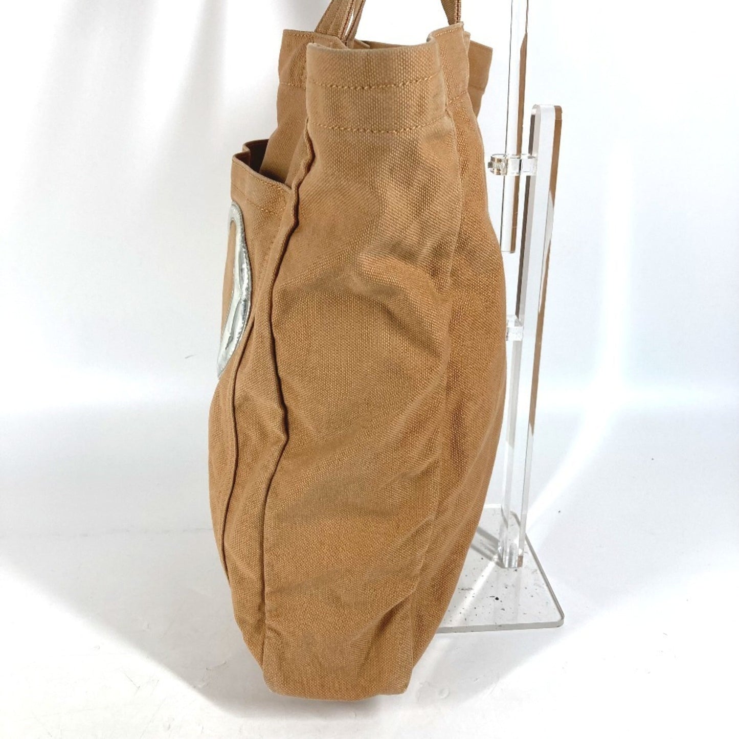 Louis Vuitton Brown Canvas Leather Shoulder Bag Tote Bag
