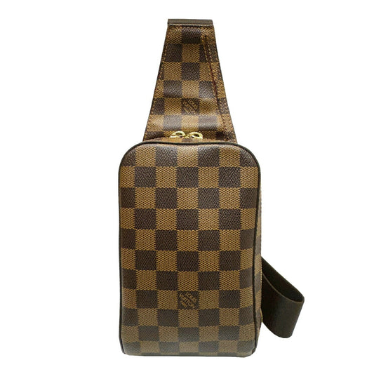 Louis Vuitton Ebene Damier Canvas Shoulder Bag Sling Bag ()
