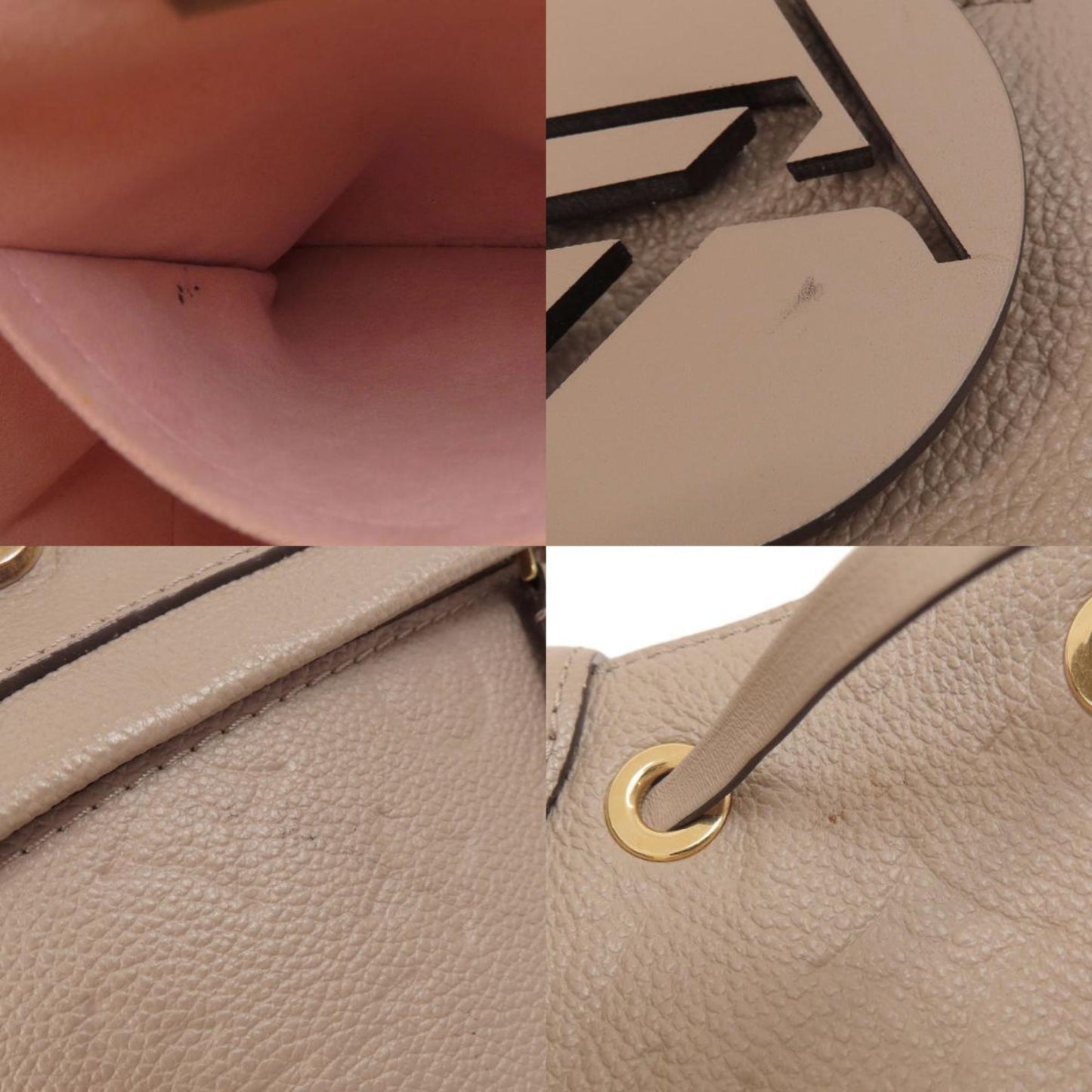 Louis Vuitton Empreinte Tourterelle Monogram Empreinte Backpack