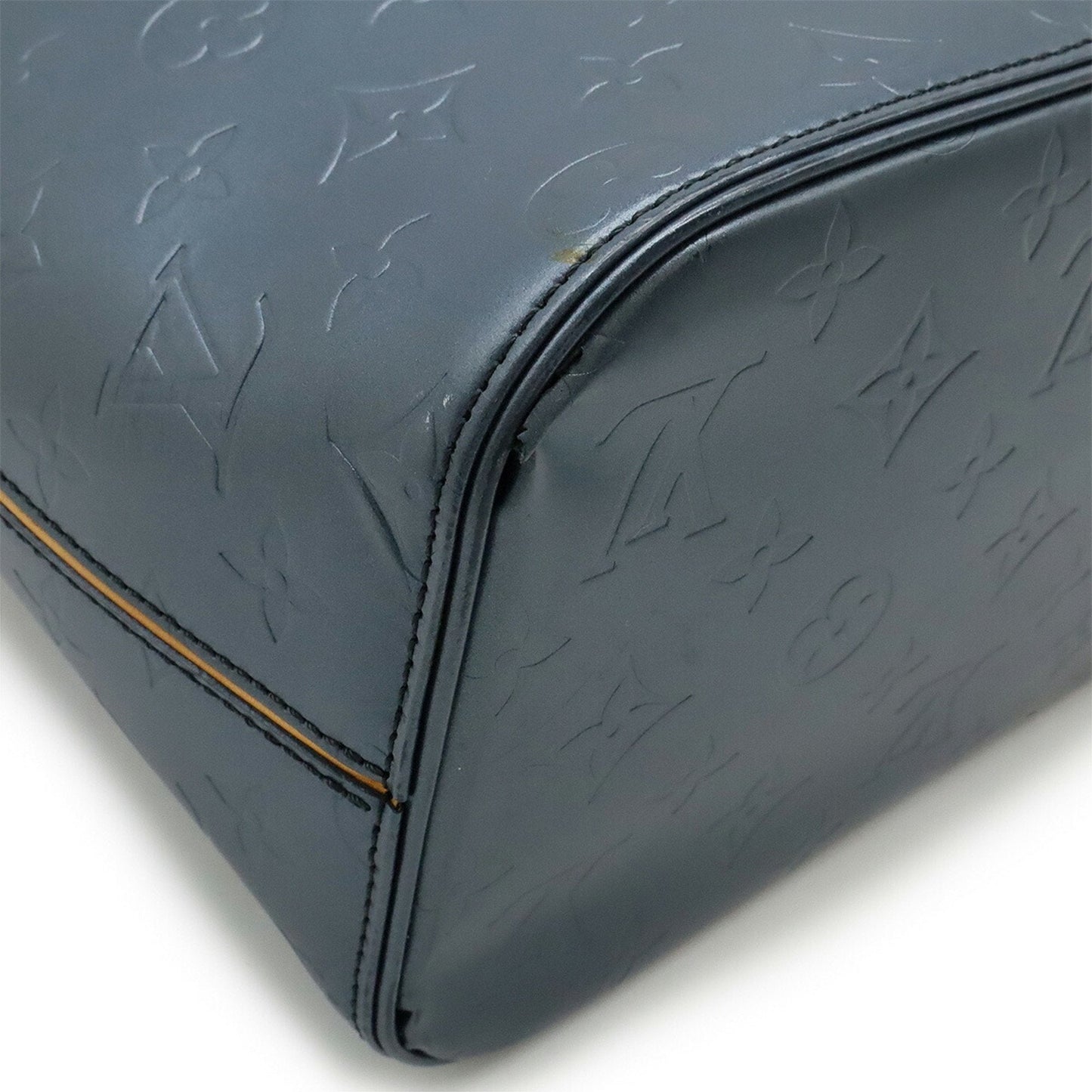 Louis Vuitton Monogram Mat Blue Monogram Mat Shoulder Bag Tote Bag