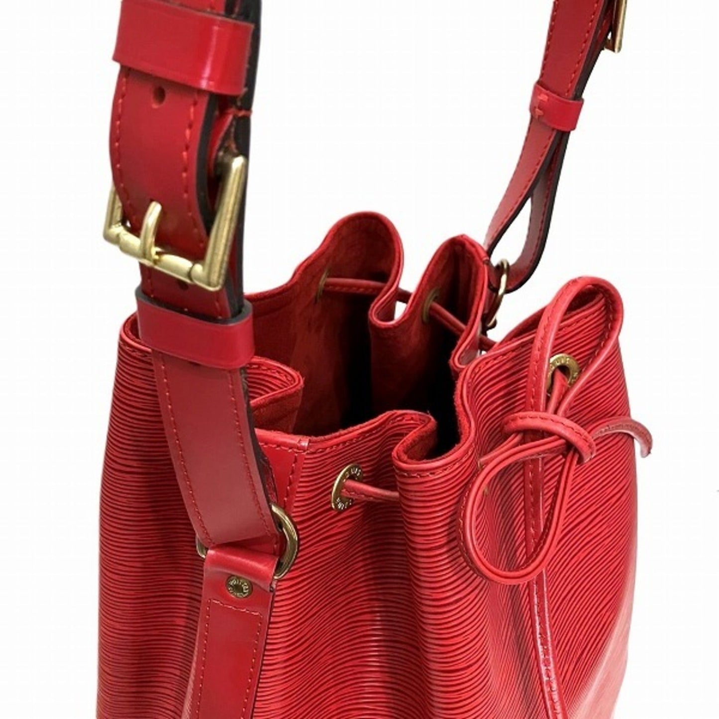 Louis Vuitton Castilian Red Epi Leather Shoulder Bag