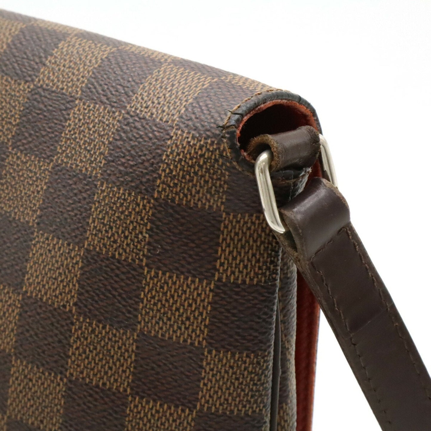 Louis Vuitton Brown Pvc Shoulder Bag