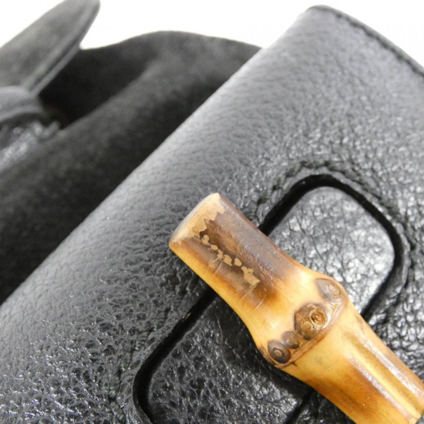 Gucci Black Suede Backpack