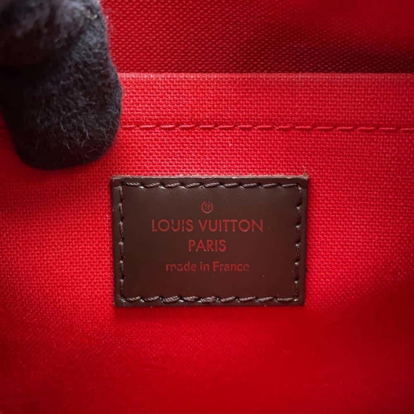 Louis Vuitton Red Color Damier Canvas Shoulder Bag