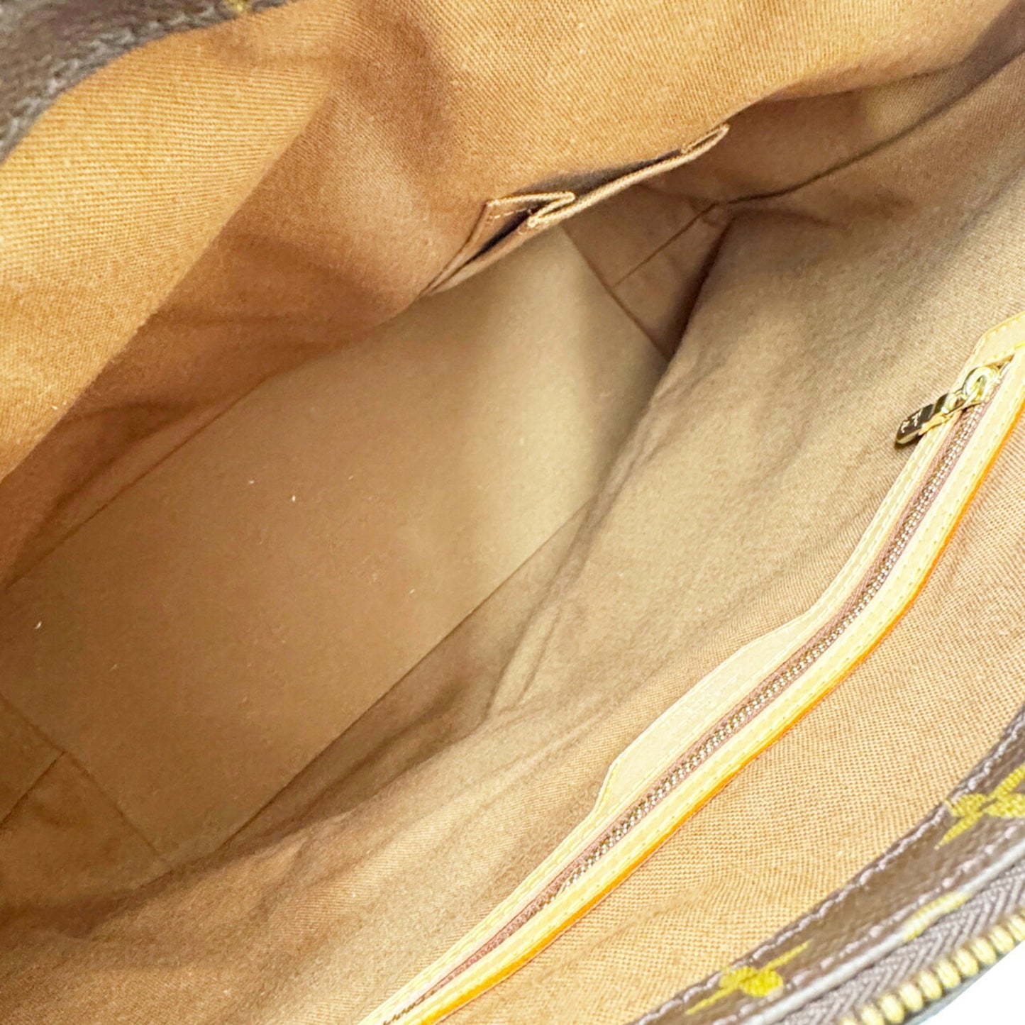 Louis Vuitton Brown Monogram Canvas Shoulder Bag Tote Bag