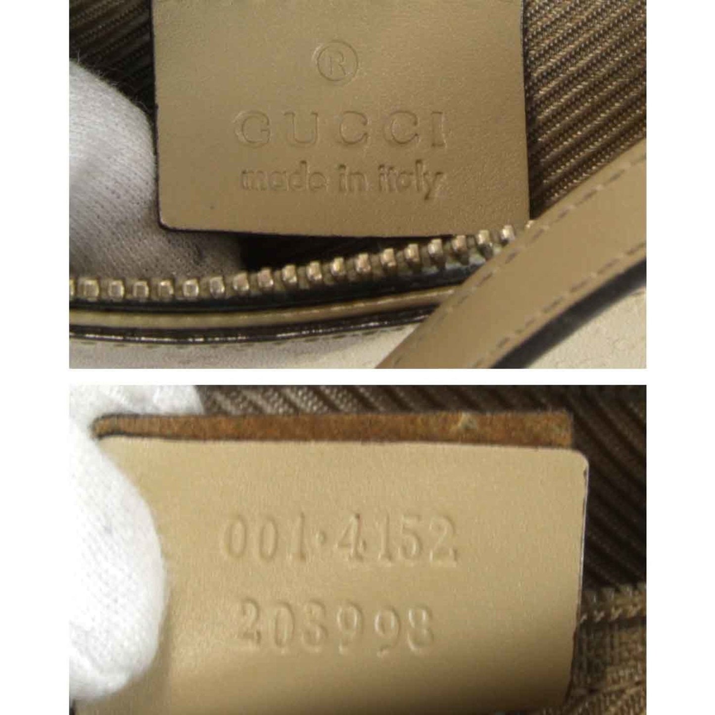 Gucci Beige Leather Shoulder Bag