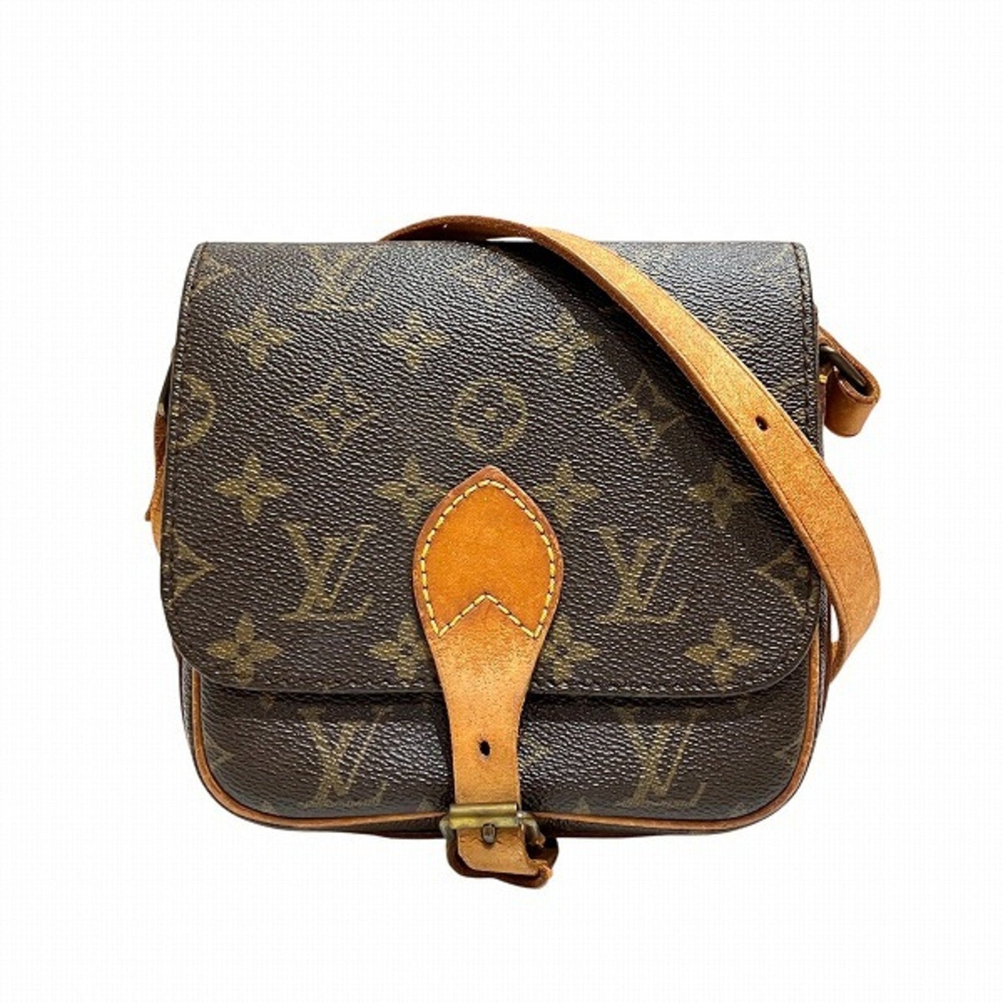 Louis Vuitton Brown Shoulder Bag ()