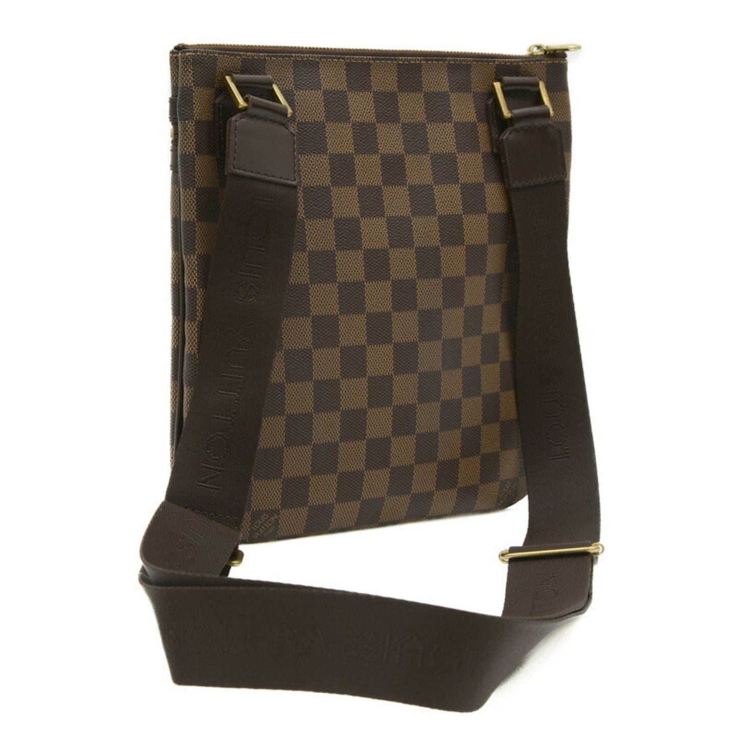 Louis Vuitton Damier Canvas Ebene Damier Canvas Pochette Shoulder Bag