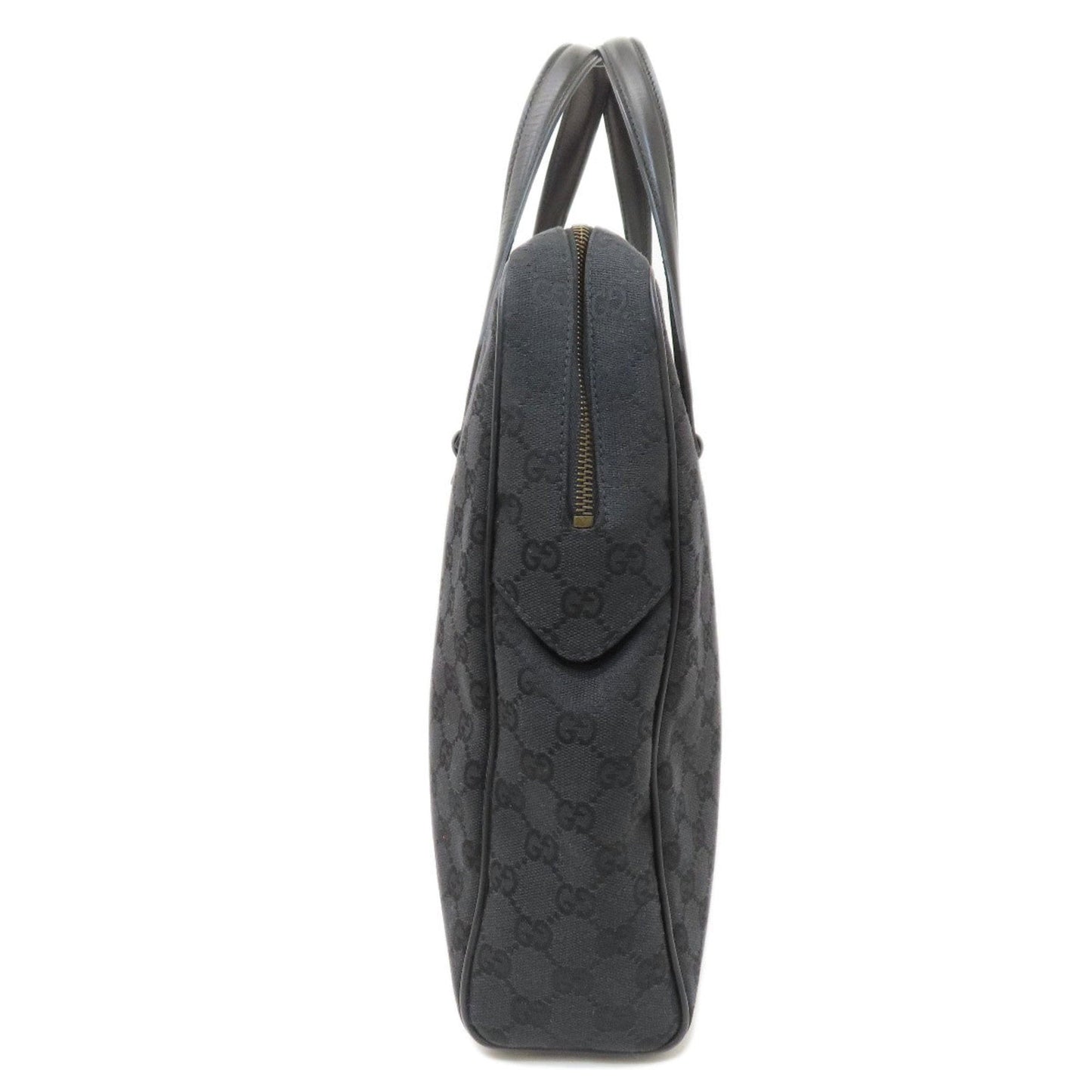 Gucci Black Canvas Tote Bag