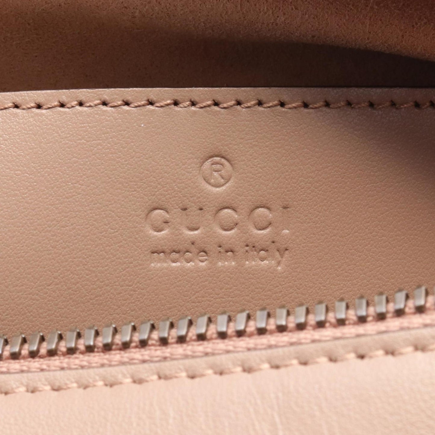 Gucci Pink Leather Handbag