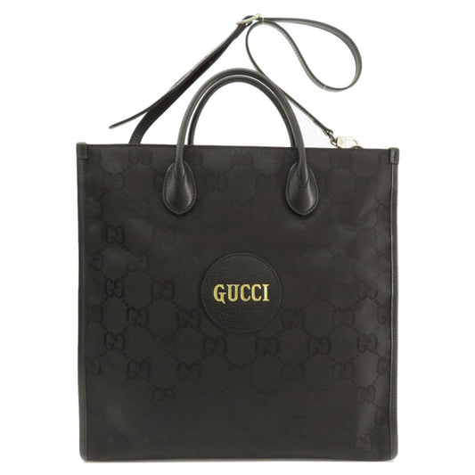 Gucci Black Canvas Tote Bag ()