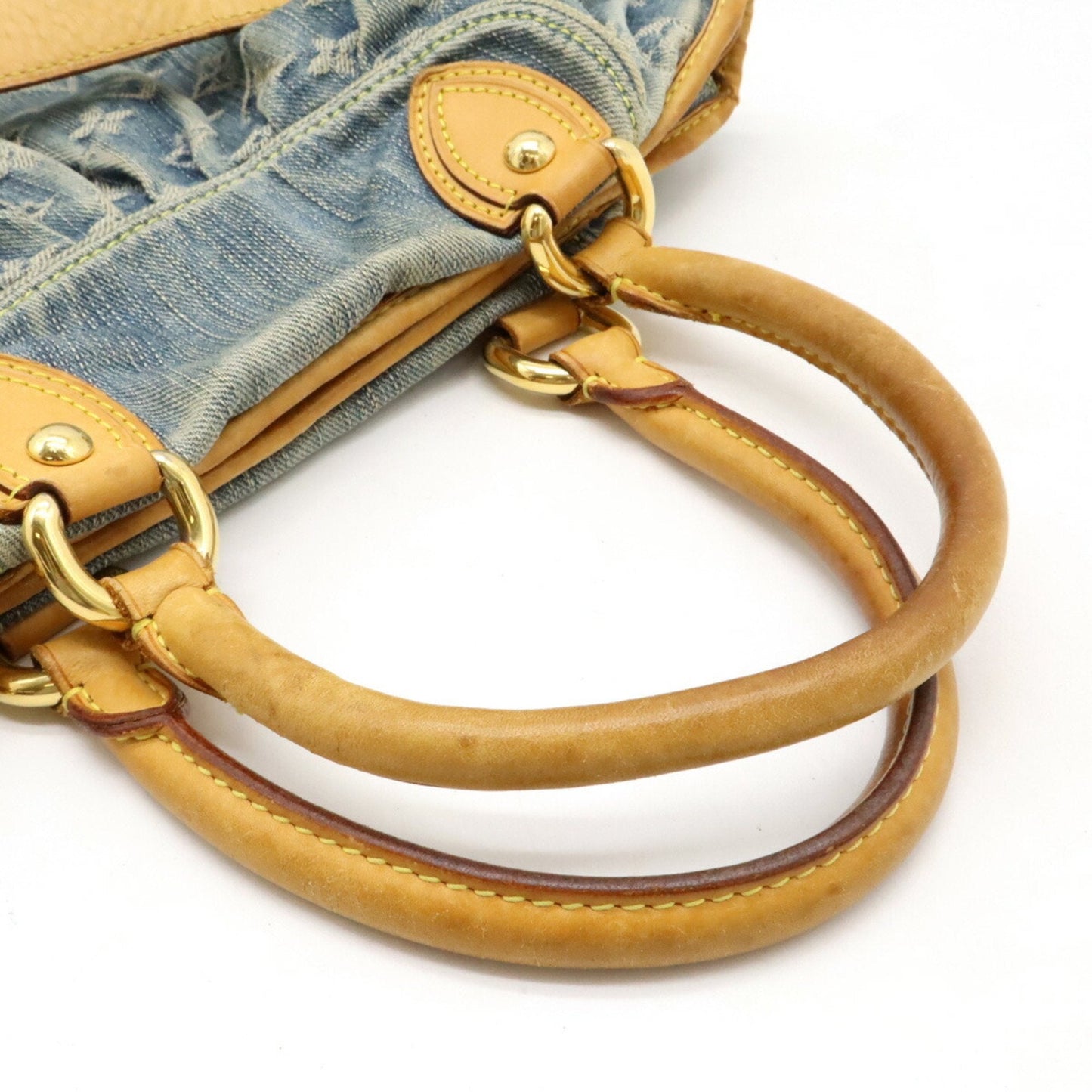 Louis Vuitton Monogram Denim Blue Monogram Denim Handbag Shoulder Bag Tote Bag