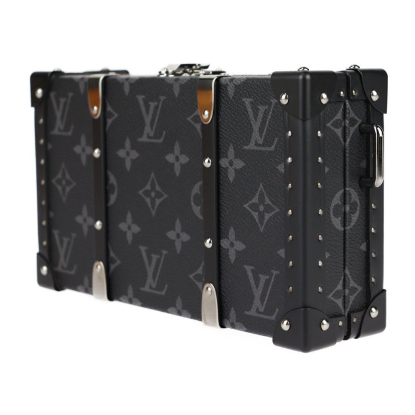 Louis Vuitton Black Gray Monogram Eclipse Monogram Eclipse Clutch Bag Shoulder Bag