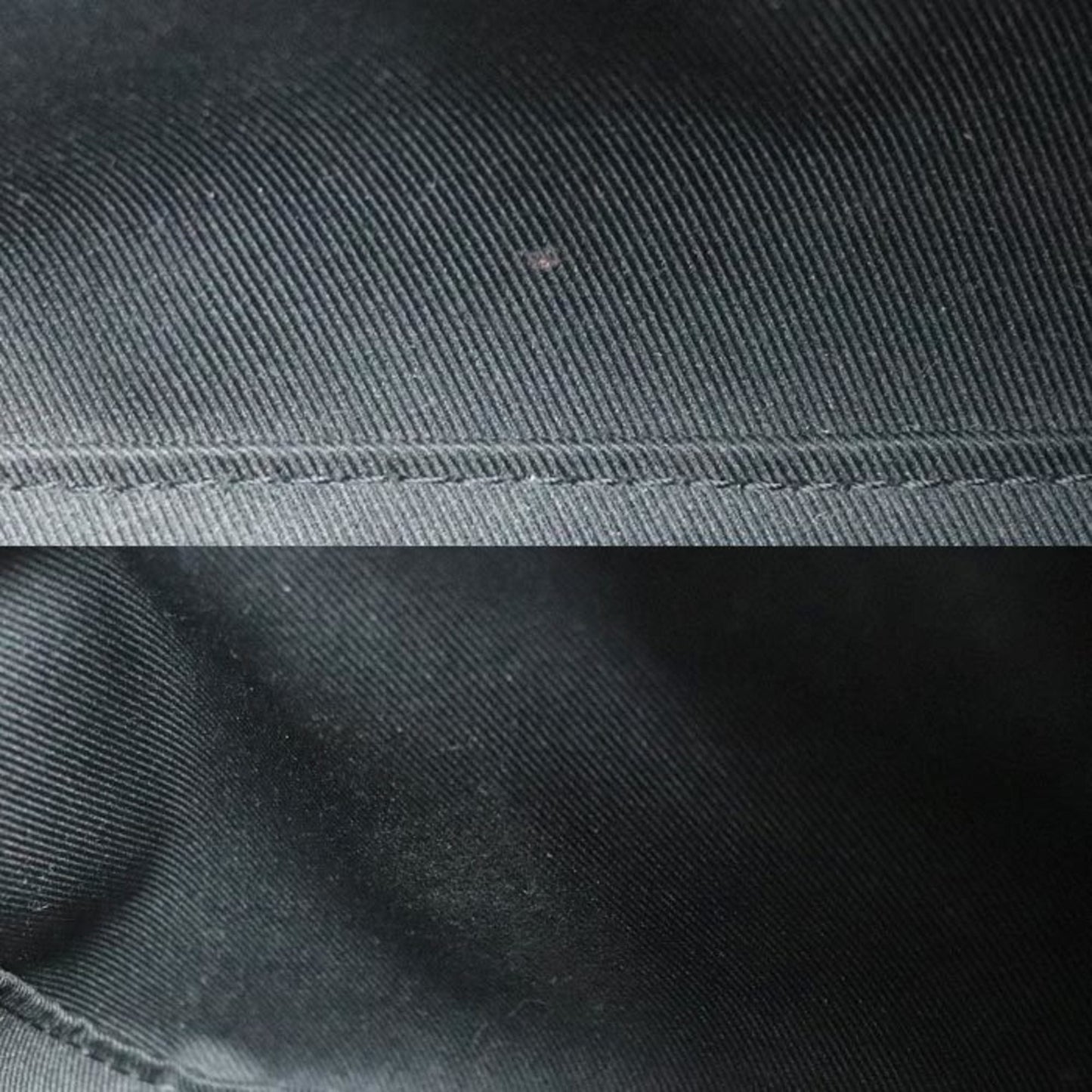 Louis Vuitton Black Brown Damier Canvas Leather Shoulder Bag