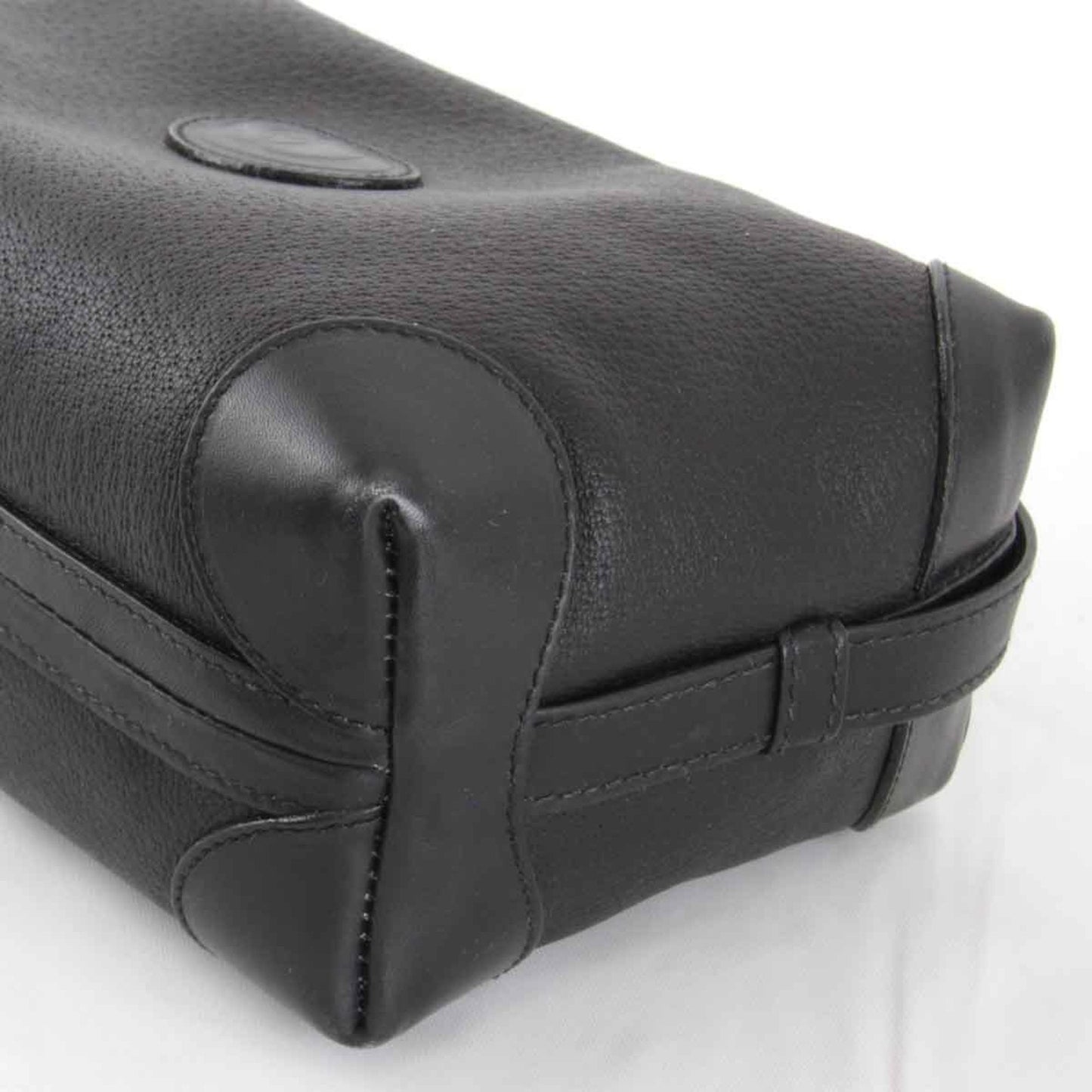 Gucci Gucci Interlocking Black Leather Shoulder Bag