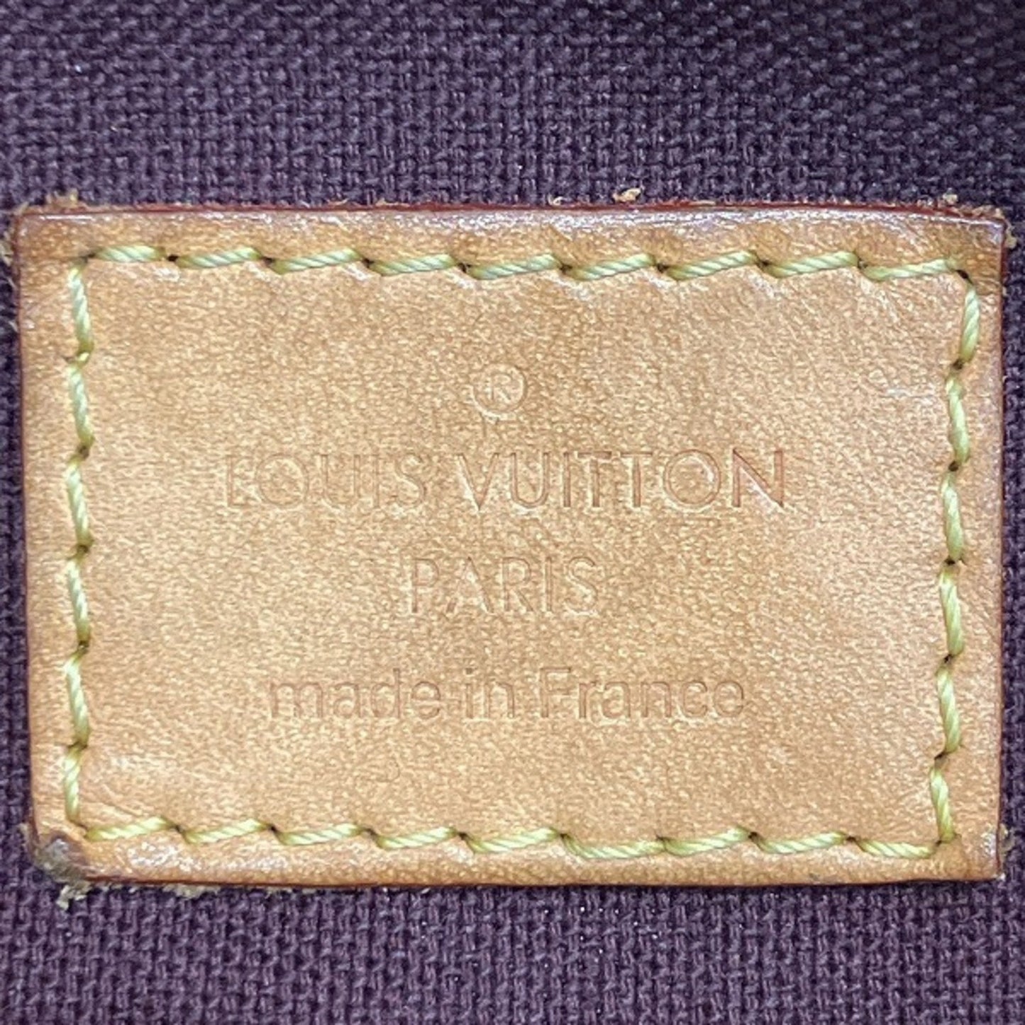 Louis Vuitton Brown Monogram Canvas Handbag Shoulder Bag