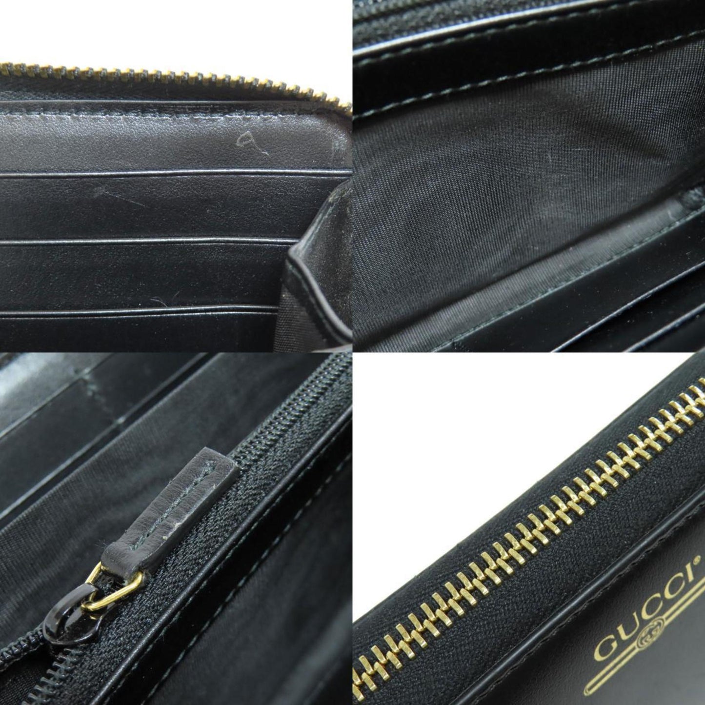 Gucci Black Leather Coin Purse/Coin Case
