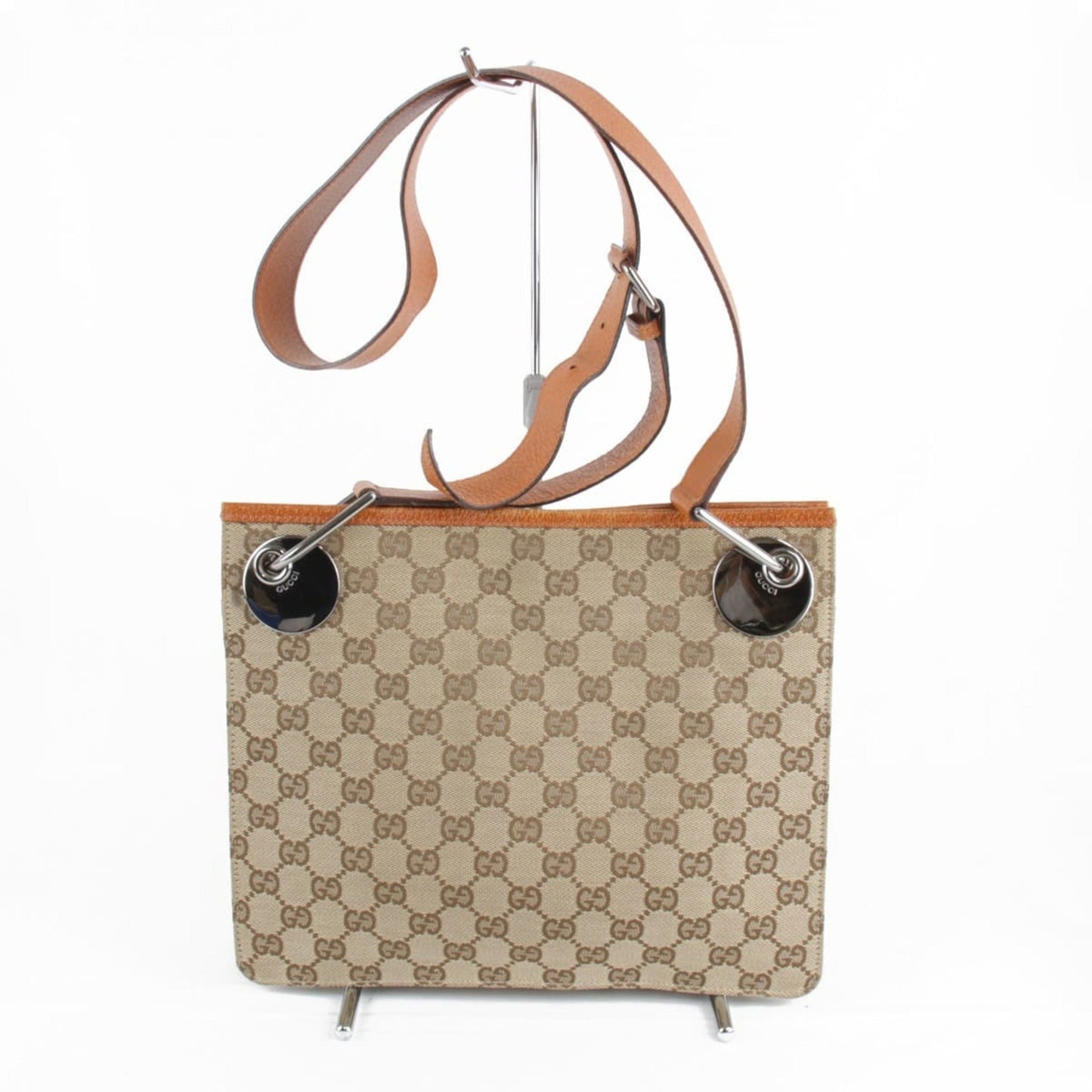 Gucci Gg Canvas Beige Gg Canvas Shoulder Bag ()
