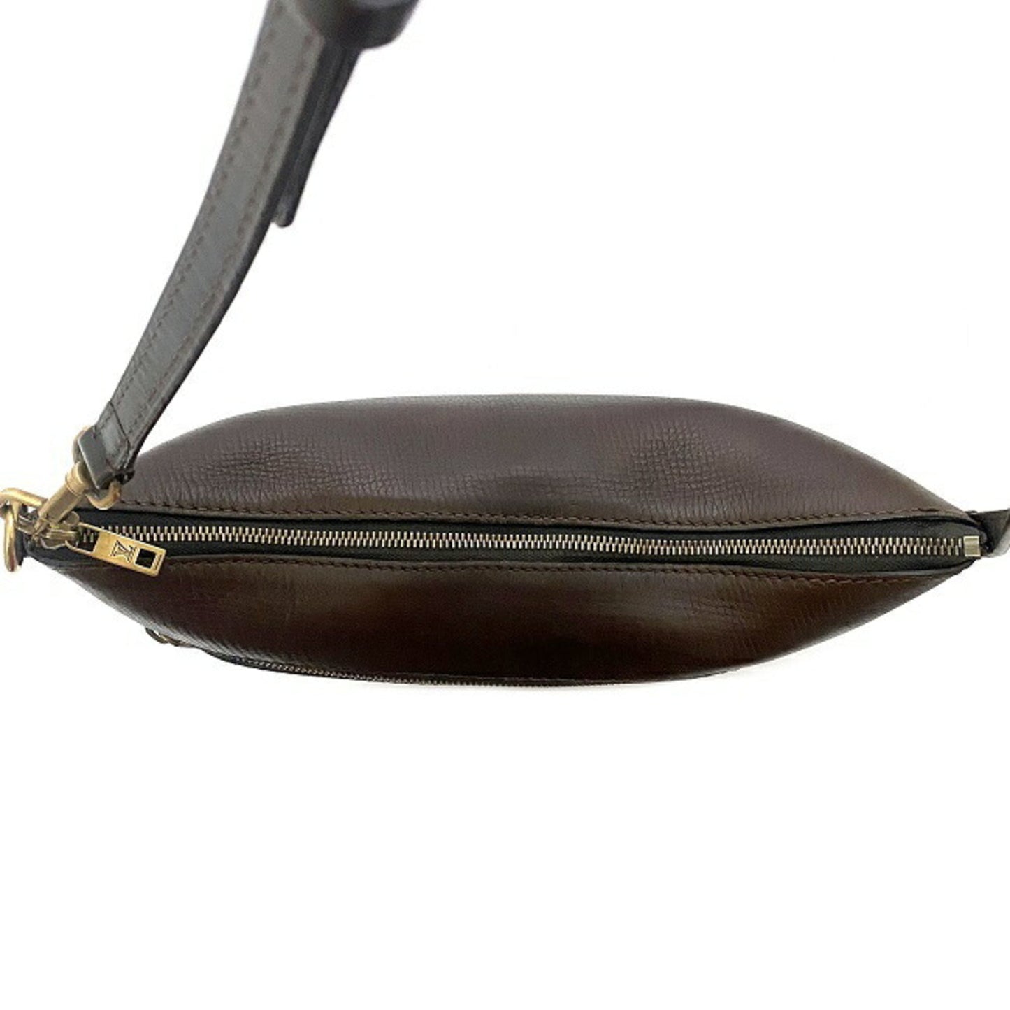 Louis Vuitton Utah Brown Coffee Leather Shoulder Bag