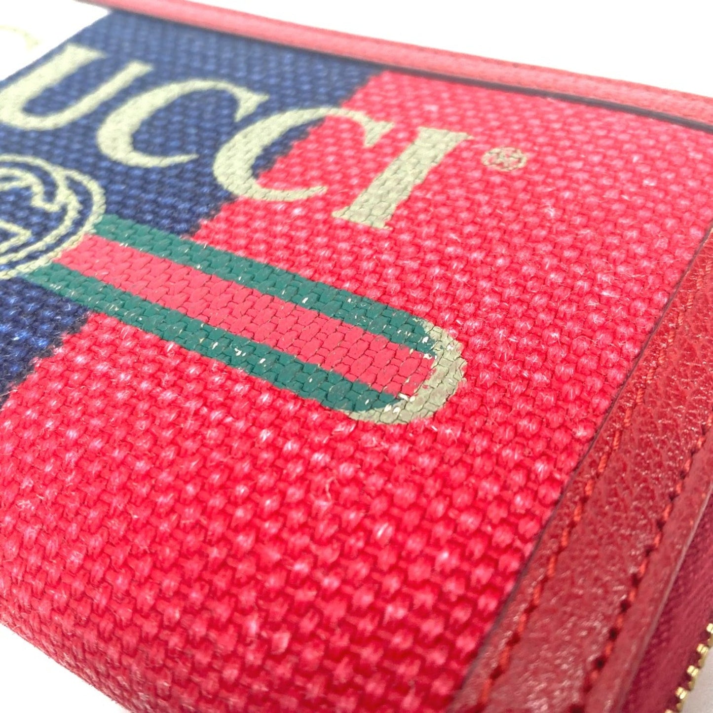 Gucci Red Other Long Wallet (Bi-Fold)