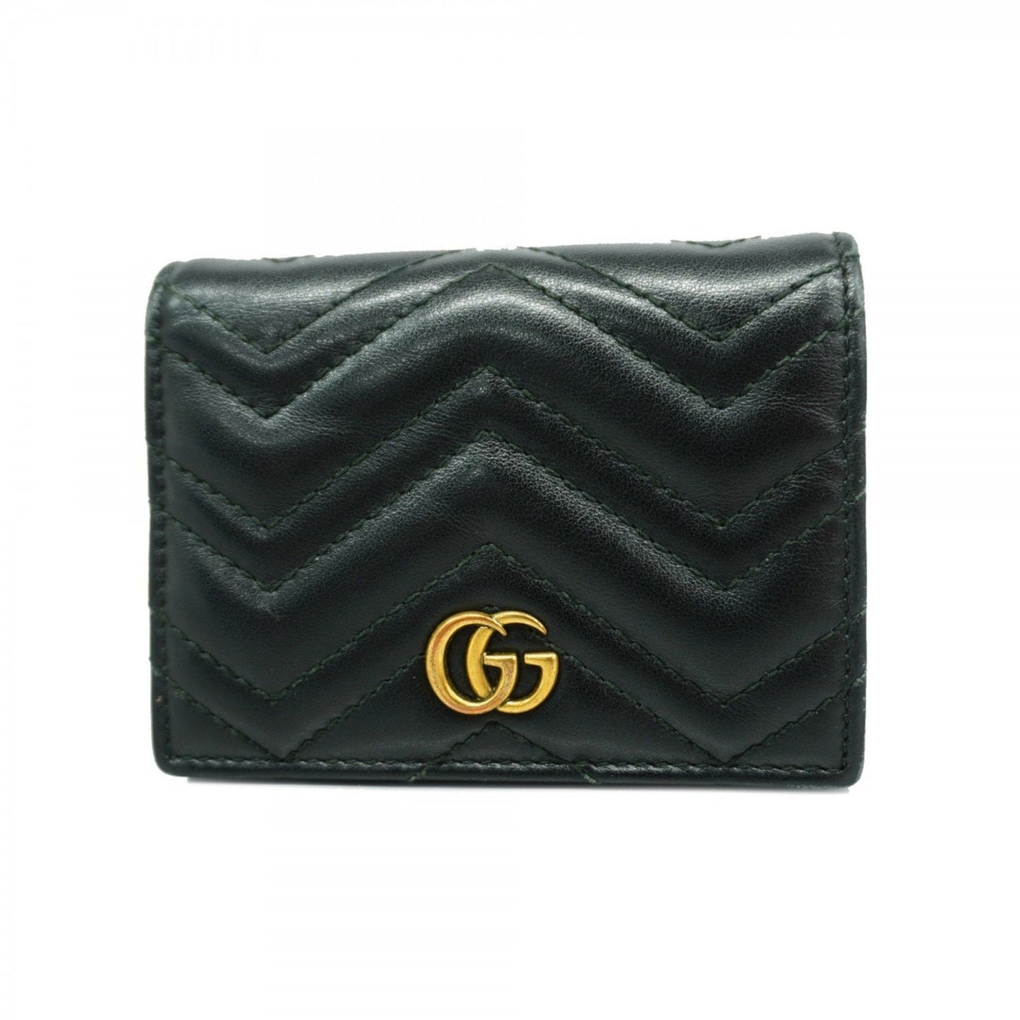 Gucci Black Leather Wallet (Bi-Fold)