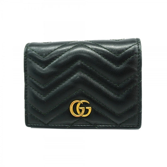 Gucci Black Leather Wallet (Bi-Fold)