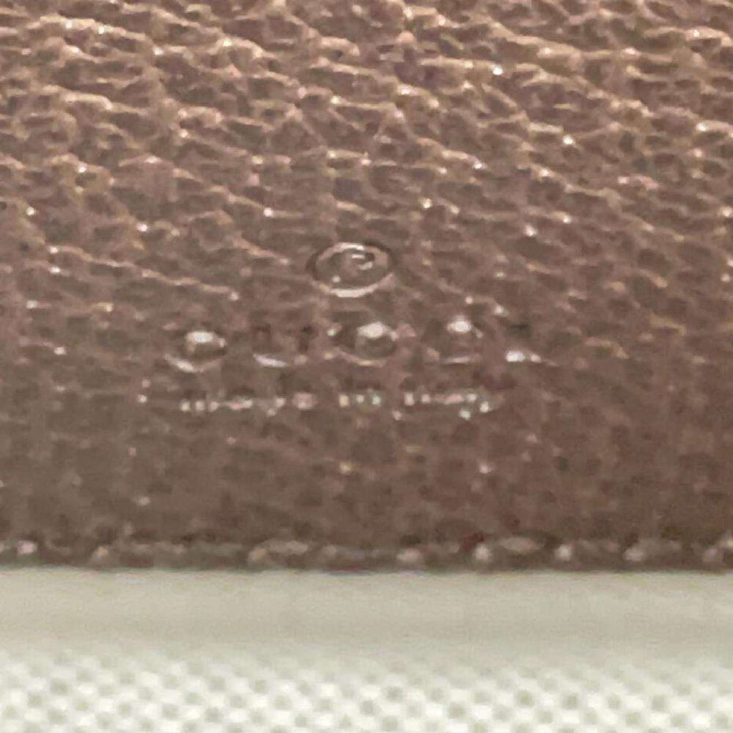 Gucci Brown Pvc Leather Shoulder Bag