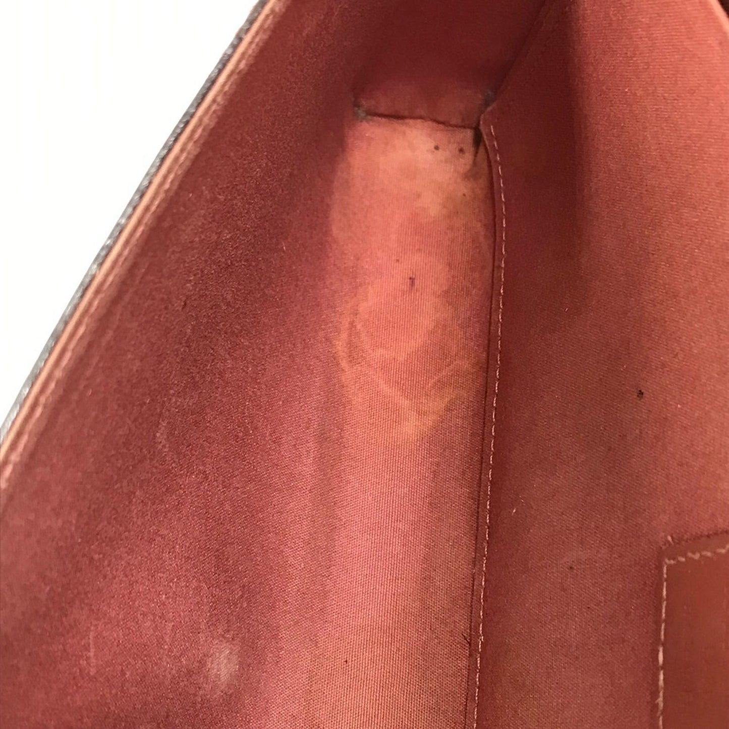 Louis Vuitton Pink Leather Shoulder Bag