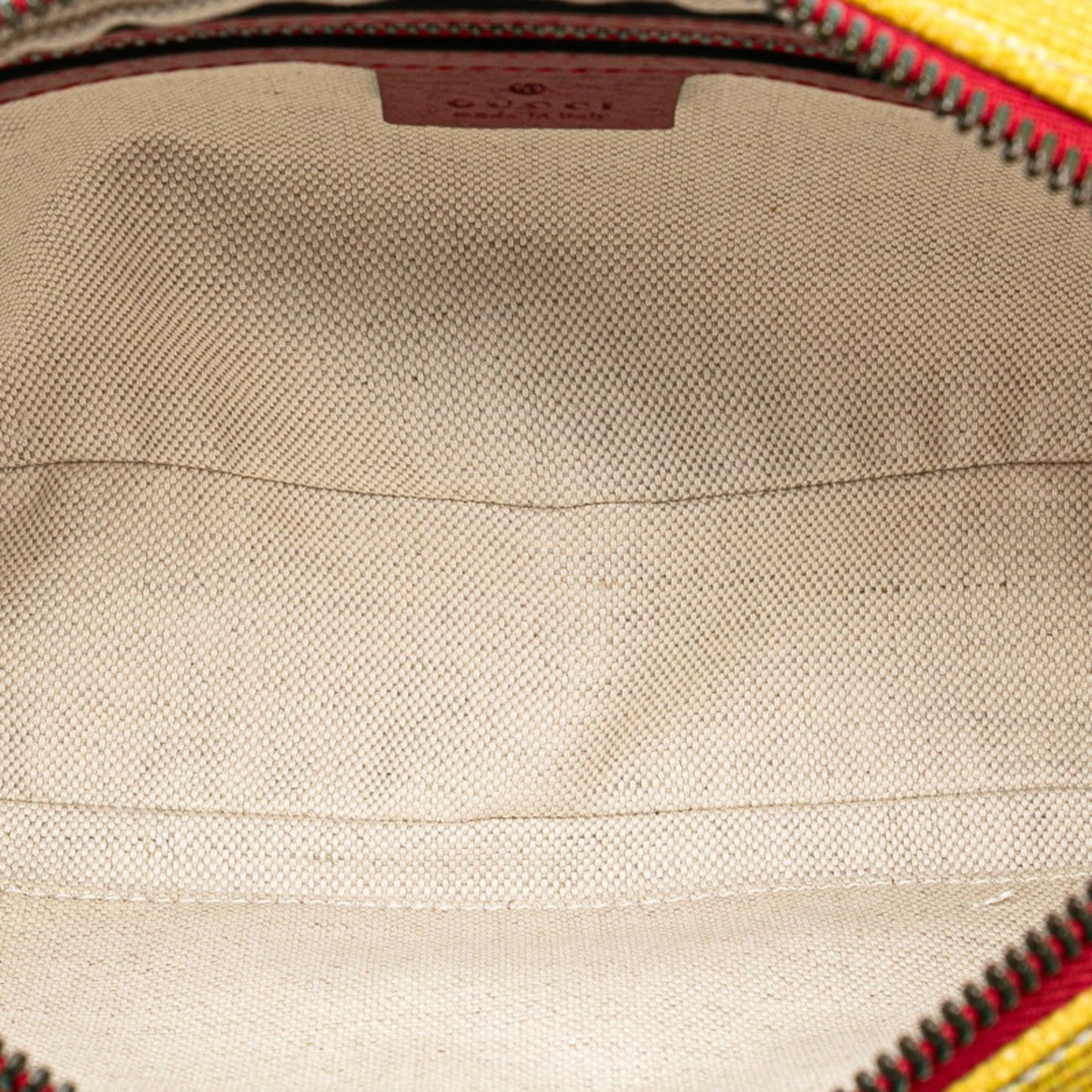 Gucci Multi-Color Canvas Leather Fanny Pack Sling Bag