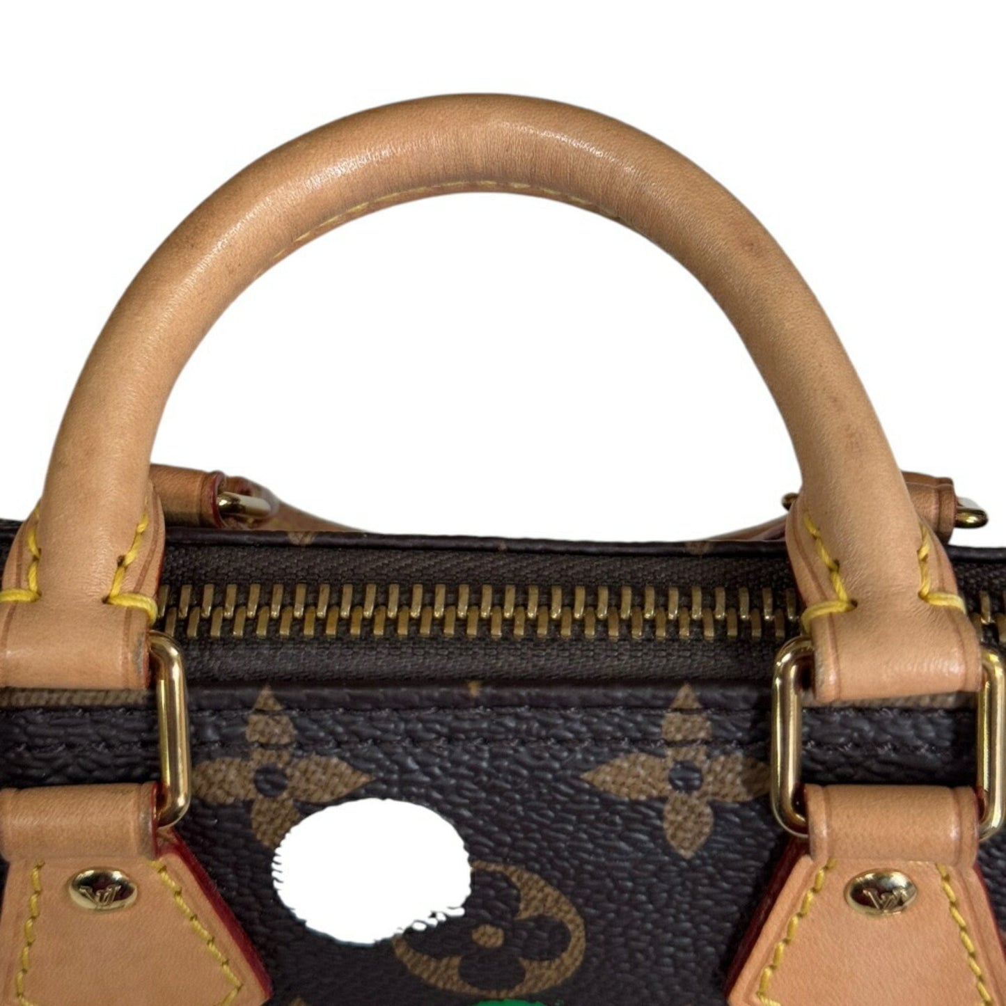 Louis Vuitton Yayoi Kusama Brown Multi-Color Monogram Shoulder Bag