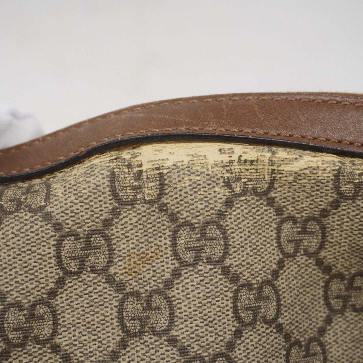 Gucci Brown Pvc Handbag