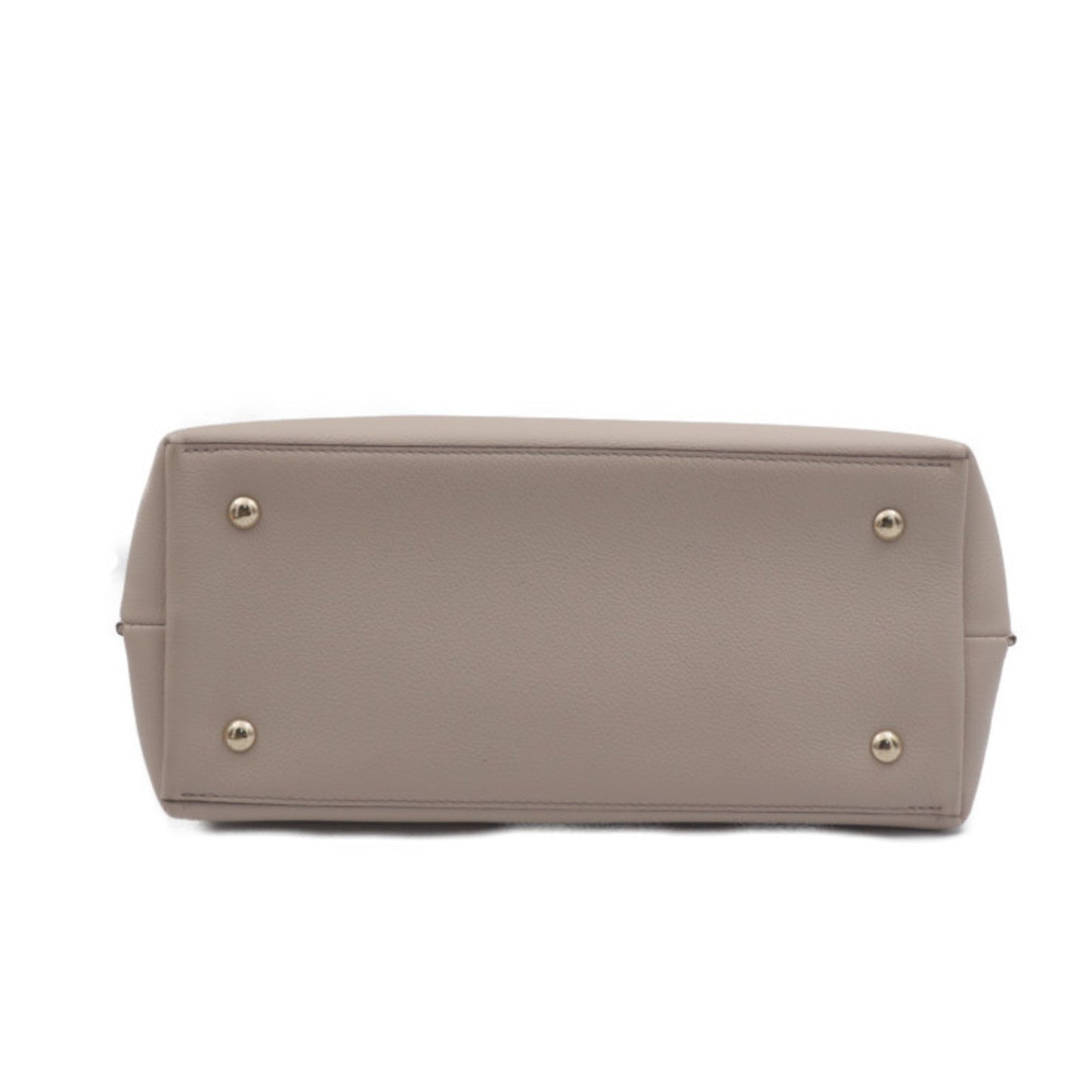 Louis Vuitton Grayish Leather Handbag Shoulder Bag Tote Bag