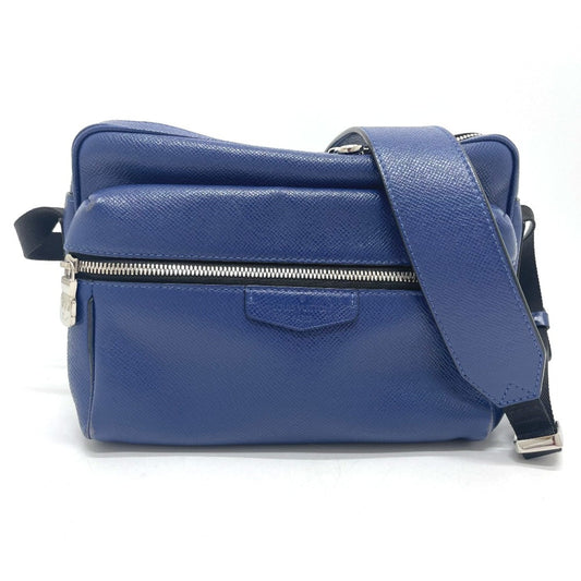Louis Vuitton Blue Leather Shoulder Bag ()