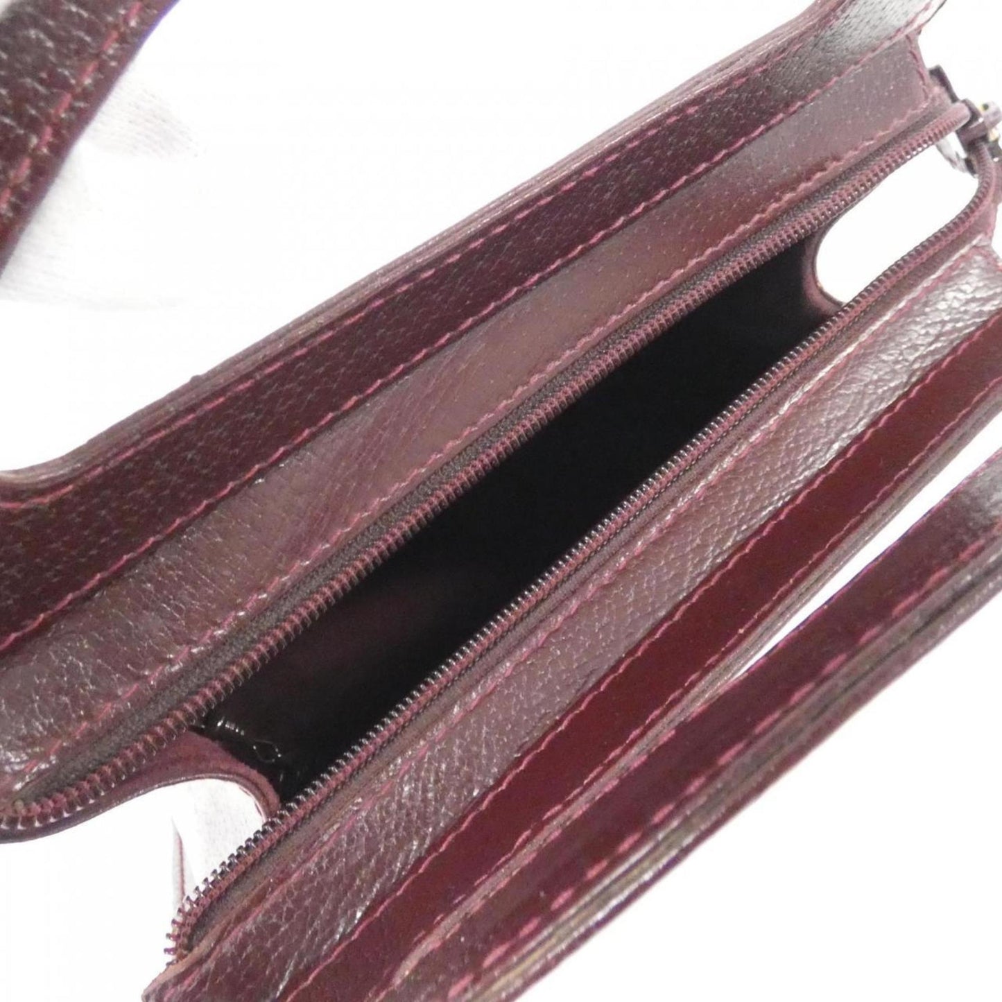 Gucci Bordeaux Leather Shoulder Bag