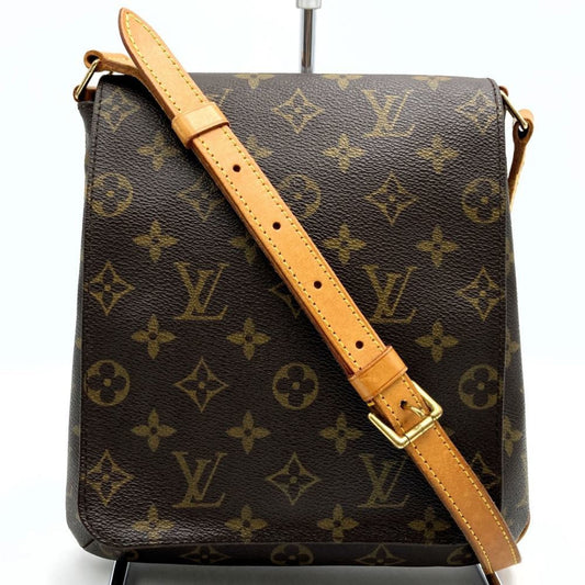 Louis Vuitton Brown Monogram Shoulder Bag ()