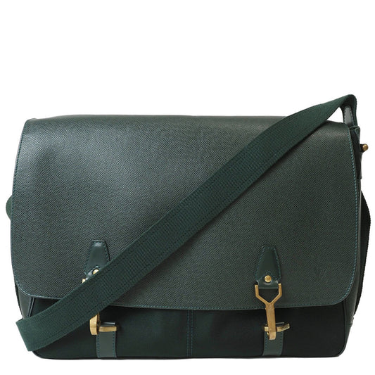 Louis Vuitton Taiga Episea Taiga Leather Shoulder Bag ()